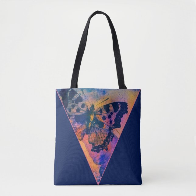 Sac fourre papillons peints (Devant)