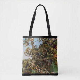 Sac fourre-tout 3D original Dreamlike World Fracta