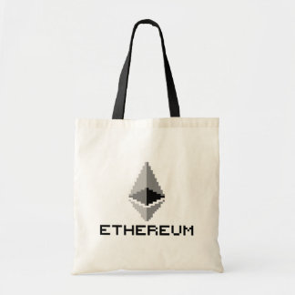 Sac fourre-tout à 8 bits au logo | d'Ethereum ETH