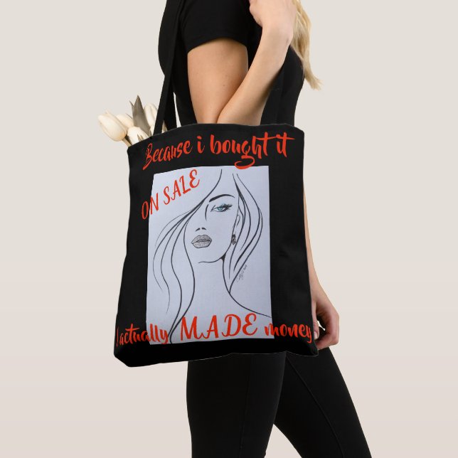 Sac fourre - tout à achats de mode (De près)
