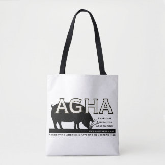 Sac fourre-tout à AGHA avec le nouveau logo