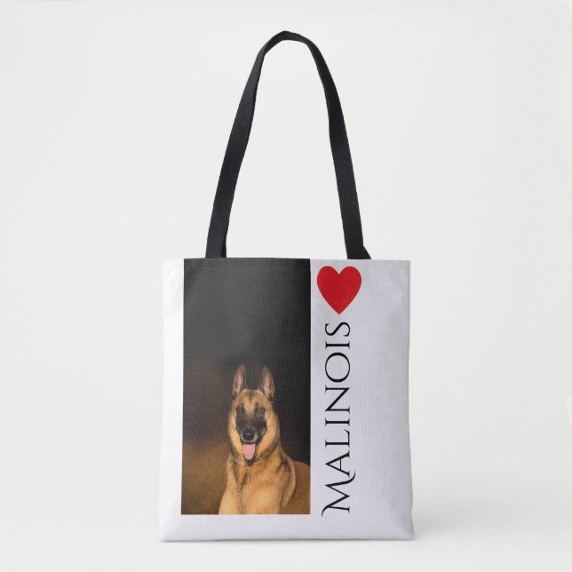 Sac fourre-tout à amants de Malinois (Devant)