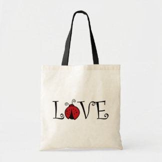 Sac fourre - tout à amour de coccinelle