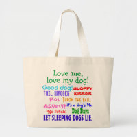 Sac fourre-tout à amoureux des chiens