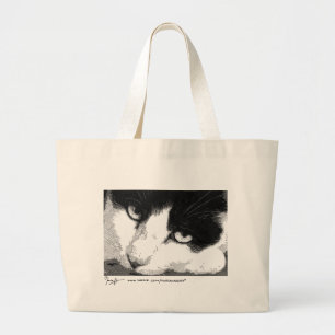 Sac fourre-tout à art de chat