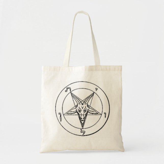 Sac fourre-tout à Baphomet (Devant)