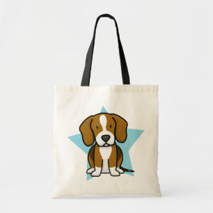 Sac fourre-tout à beagle d'étoile de Kawaii