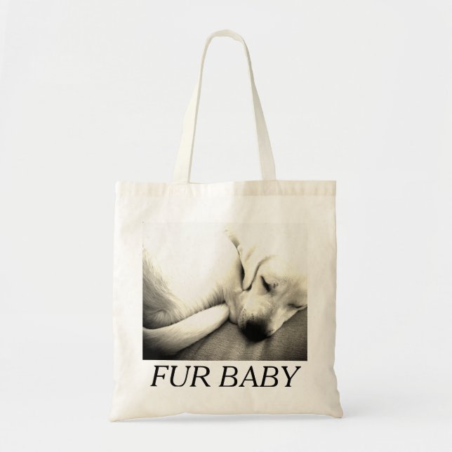 SAC FOURRE-TOUT À BÉBÉ DE FOURRURE (Devant)