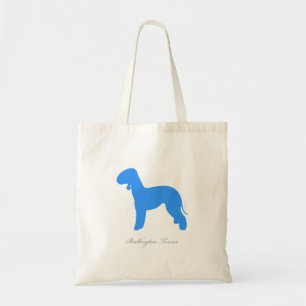 Sac fourre-tout à Bedlington Terrier (silhouette