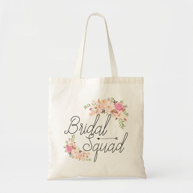 Sac fourre-tout à Boho, sac nuptiale de peloton, (Devant)