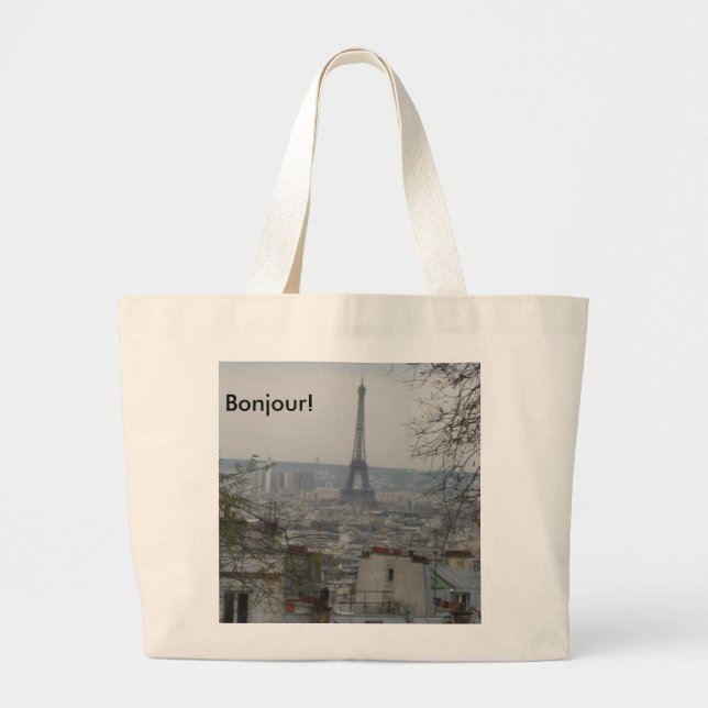 Sac fourre-tout à Bonjour Paris (Devant)