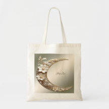 Sac fourre-tout à cadre en forme de croissant de l