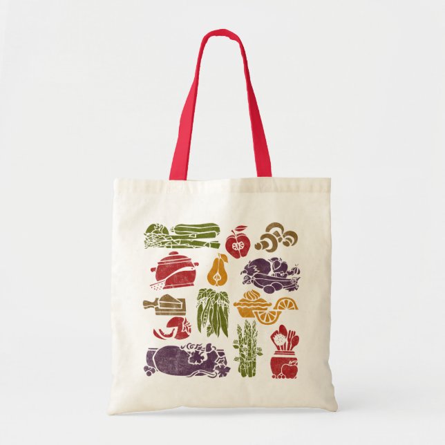Sac fourre-tout à célébration de nourriture (Devant)