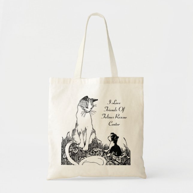 Sac fourre-tout à chat (Devant)