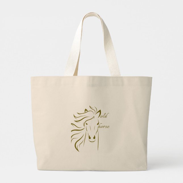 Sac fourre-tout à cheval (Dos)
