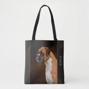 Sac fourre-tout à chien de boxeur