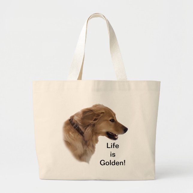 Sac fourre-tout à chien de golden retriever (Devant)