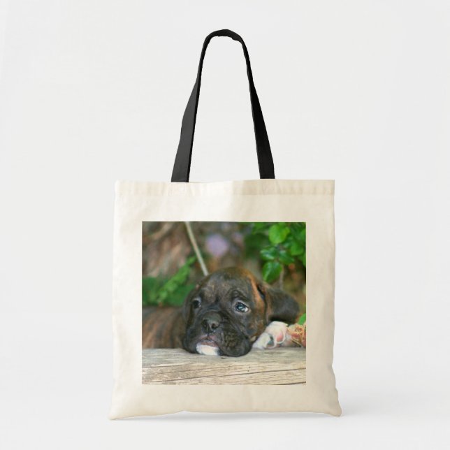 Sac fourre-tout à chiot de boxeur (Devant)