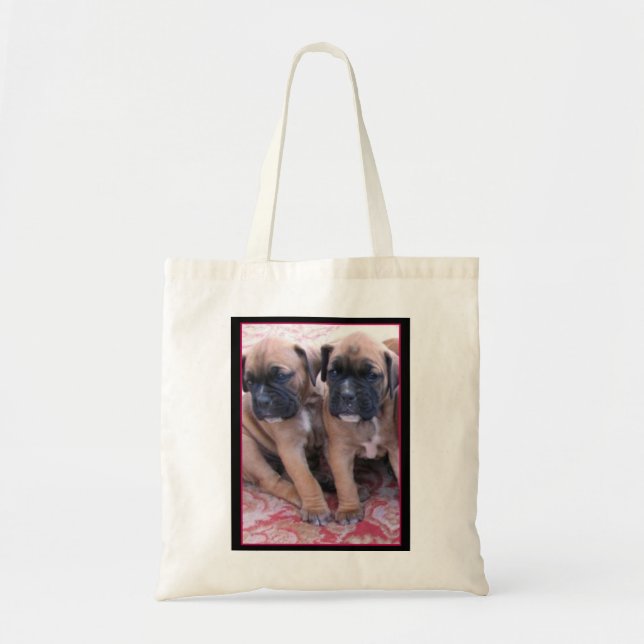 Sac fourre-tout à chiots de boxeur (Devant)