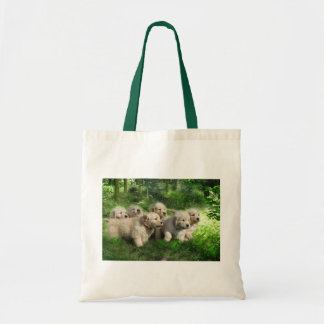 Sac fourre-tout à chiots de golden retriever