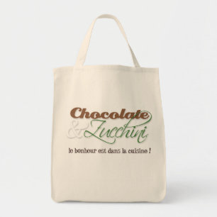 Sac fourre-tout à chocolat et à courgette