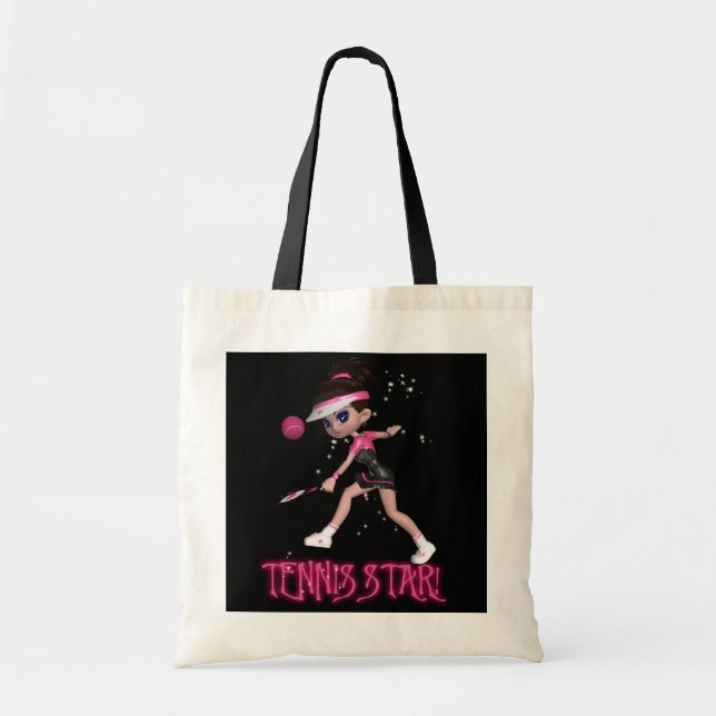 Sac fourre-tout à concepteur de star du tennis - (Devant)