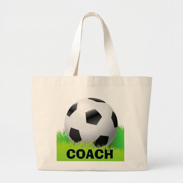 Sac fourre-tout à conception de ballon de football (Devant)