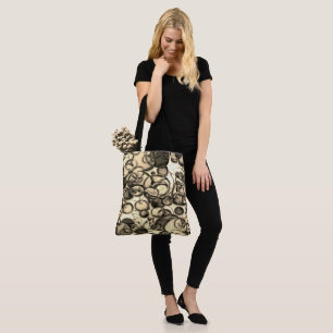 Sac fourre-tout "à couleurs bronzages noires