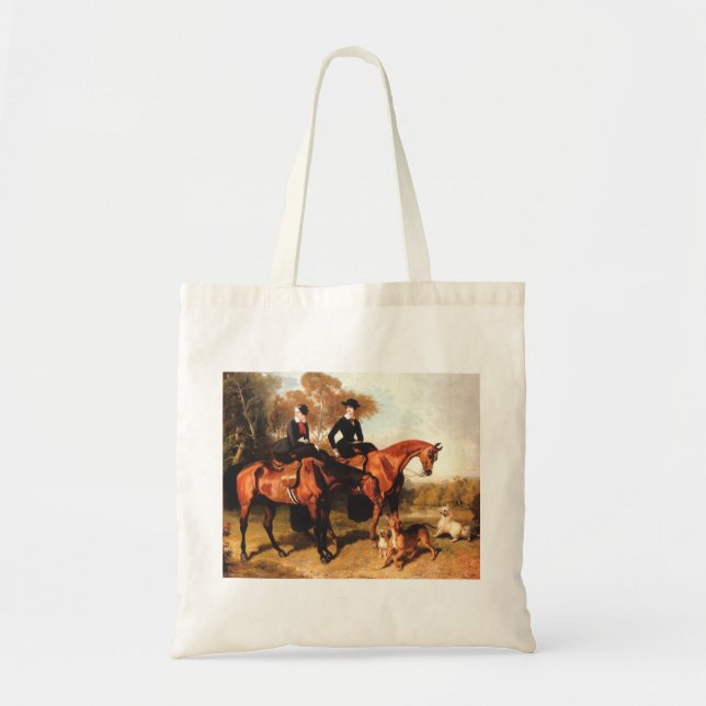 Sac fourre-tout à cru de cheval (Devant)
