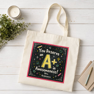 Sac fourre-tout à dessin à la craie - A+ en Awesom