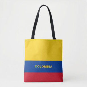 Sac fourre-tout à drapeau de la Colombie