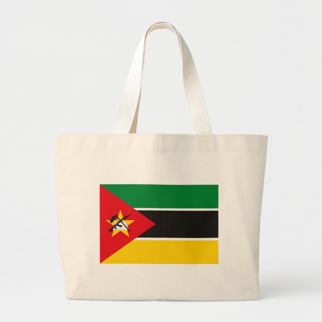 Sac fourre-tout à drapeau de la Mozambique (Devant)