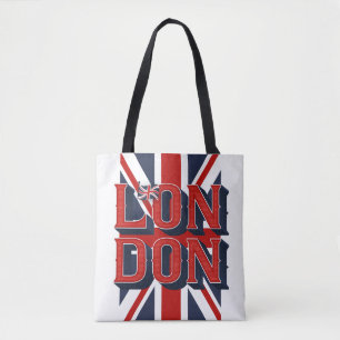 Sac fourre-tout à drapeau de Londres