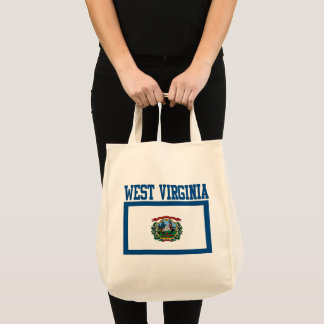 Sac fourre-tout à drapeau d'état de la Virginie