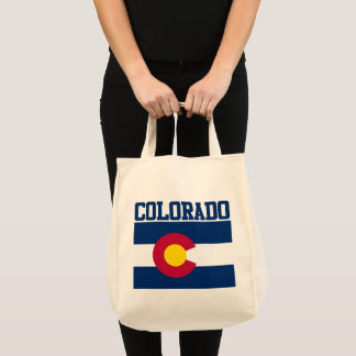 Sac fourre-tout à drapeau d'état du Colorado