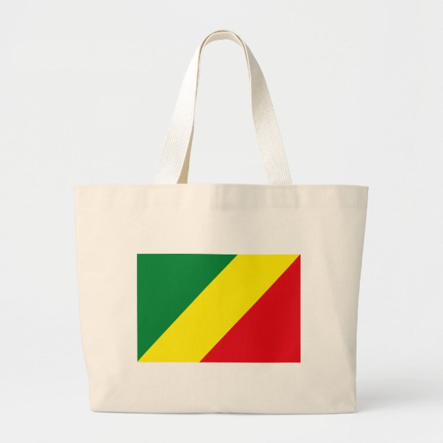 Sac fourre-tout à drapeau du Congo (Devant)