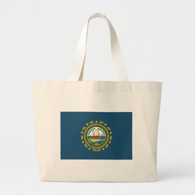 Sac fourre-tout à drapeau du New Hampshire (Devant)