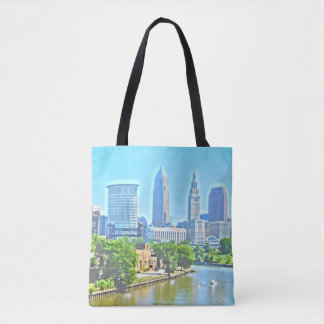 Sac fourre-tout à effet de peinture Cleveland (Riv