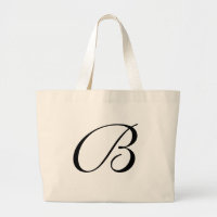 Sac fourre-tout à éléphant du monogramme B <White>
