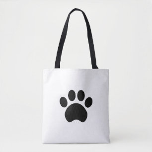 Sac fourre-tout à empreinte de patte