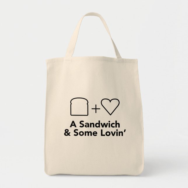 Sac fourre-tout à épicerie (Devant)