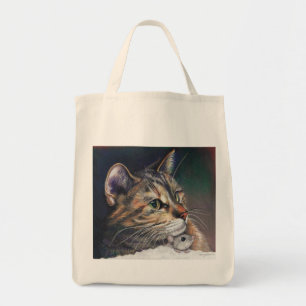 Sac fourre-tout à épicerie de chat et de souris