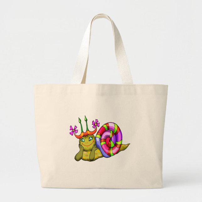 Sac fourre-tout à escargot d'enfants (Devant)