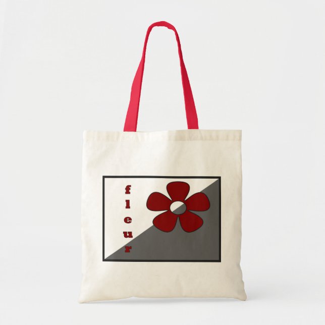 Sac fourre-tout à fard à joues de Fleur de La (Devant)