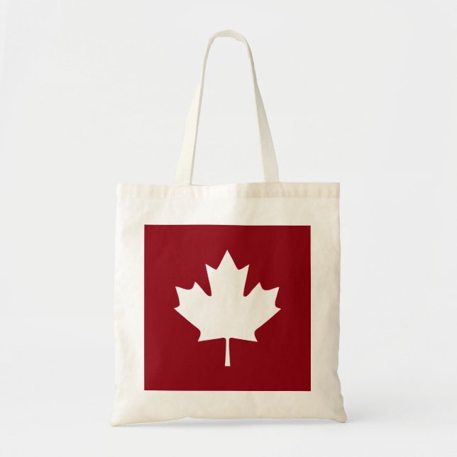Sac fourre-tout à feuille d'érable du Canada (Devant)