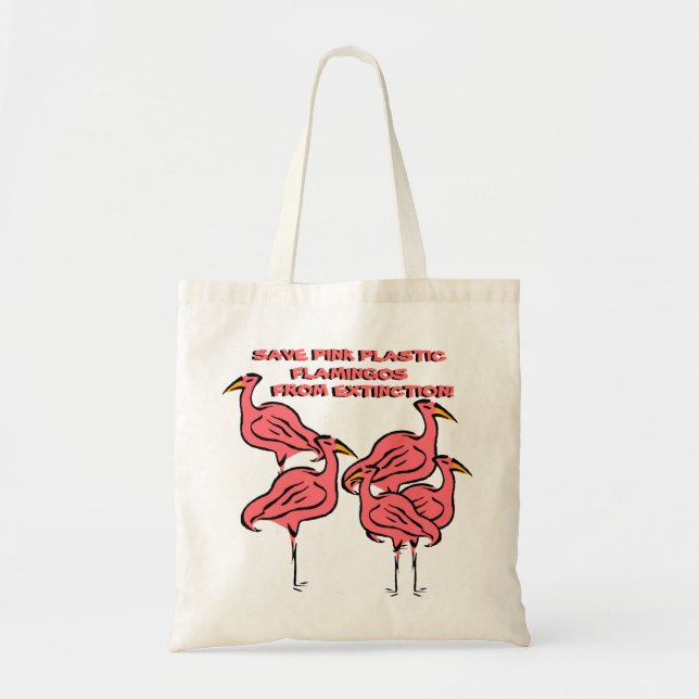 SAC FOURRE-TOUT À FLAMANTS ROSES ! EZ POUR (Devant)