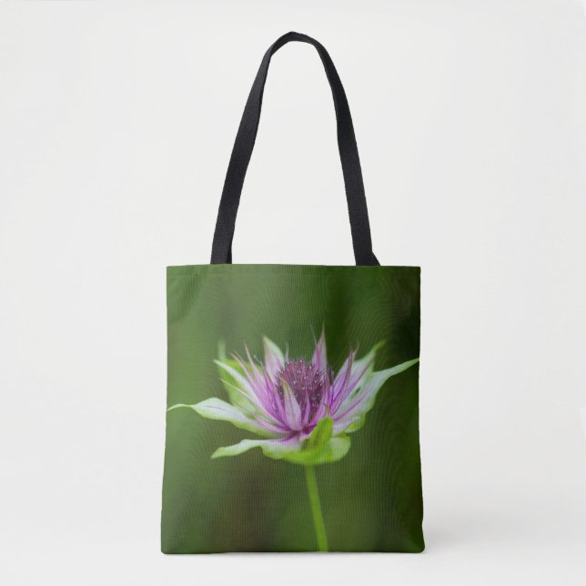 Sac fourre-tout à fleur sauvage de bergamote de (Devant)