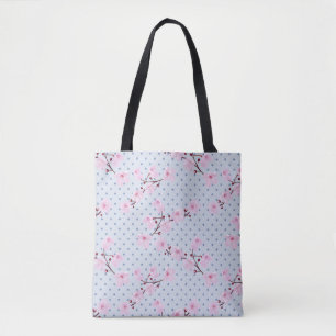 Sac fourre-tout à fleurs de cerisier