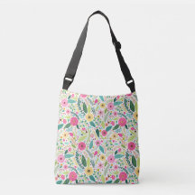 Sac fourre-tout à fleurs de printemps
