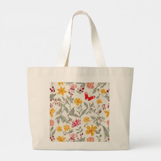 Sac fourre-tout à fleurs Jumbo